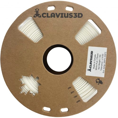 white pla filament